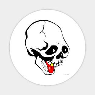 Smiling Skull Magnet